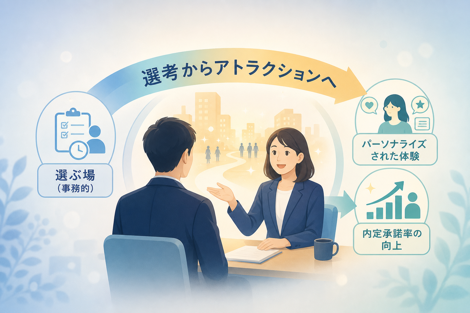 AI導入で生まれた時間を「候補者の口説き」にどう転換するか？